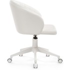 Компьютерное кресло Пард пластик/экокожа, белый/белый 59x60x78 см - фото 123120553