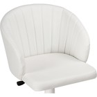 Компьютерное кресло Пард пластик/экокожа, белый/белый 59x60x78 см - фото 123120557