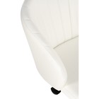 Компьютерное кресло Пард пластик/экокожа, белый/белый 59x60x78 см - фото 123120558