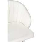 Компьютерное кресло Пард пластик/экокожа, белый/белый 59x60x78 см - фото 123120559