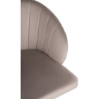 Компьютерное кресло Пард пластик/велюр, черный/бежевый 59x60x78 см - Фото 8