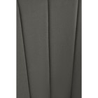 Компьютерное кресло Пард пластик/велюр, черный/графит 59x60x78 см - фото 121575818