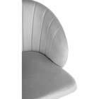 Компьютерное кресло «Пард», 590×600×780 мм, пластик/велюр, цвет белый/серый - Фото 8