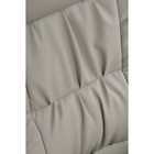 Кресло для руководителя Rik металл/экокожа, хром/бежевый 64x66x112 см - фото 121969977