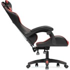 Кресло игровое Rodas пластик/экокожа, черный/красный 67x60x122 см - Фото 8