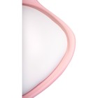 Компьютерное кресло Kolin металл/экокожа /пластик, хром/розовый/белый 49x56x78 см - Фото 6