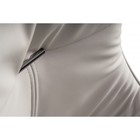 Стул на металлокаркасе Neli металл/экокожа, черный/бежевый 48x61x90 см 10510818