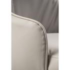 Стул на металлокаркасе Neli металл/экокожа, черный/бежевый 48x61x90 см 10510818