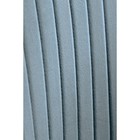 Стул на металлокаркасе Kora металл/велюр, белый/голубой 47x57x89 см 10510821