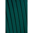 Стул на металлокаркасе Kora металл/велюр, черный/зеленый 47x57x89 см - Фото 8