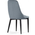 Стул для кухни Kora, на металлокаркасе, цвет чёрный/серый - Фото 4