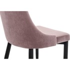 Стул для кухни Kora, на металлокаркасе, цвет чёрный/розовый - Фото 5