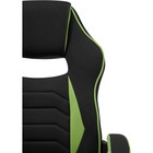 Кресло для руководителя Plast 1 пластик/ткань, черный/зеленый 67x60x117 см - Фото 8