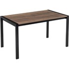 Дуб велингтон/черный матовый