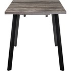 Стол деревянный Цефей металл, дуб рошелье/черный 75x120x77 см - Фото 3