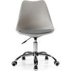 Компьютерное кресло Kolin металл/экокожа / пластик, хром/серый 49x56x79 см - Фото 2
