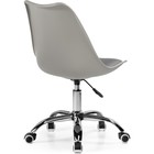 Компьютерное кресло Kolin металл/экокожа / пластик, хром/серый 49x56x79 см - Фото 4