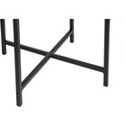 Журнальный стол Волопас металл, малахит/черный 48x48x60 см - фото 121575900