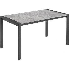 Стол деревянный Центавр металл, бетон/графит 70x120x75 см