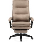 Кресло для руководителя Rapid пластик/ткань, черный/бежевый 68x75x113 см - Фото 2