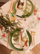 Набор салфеток сервировочных «Этель. Новогоднее чудо», 4 шт., серые, 40×40 см - Фото 4