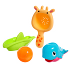 Набор игрушек для ванны «Кит», 4 предмета - фото 321782711