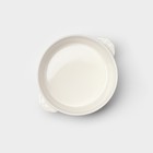 Миска керамическая Magistro White gloss, 700 мл, 18×15×6 см - фото 4471160
