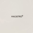 Миска керамическая Magistro White gloss, 700 мл, 18×15×6 см - фото 4471163