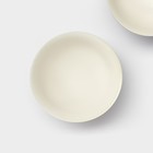 Салатники Magistro Matt black, 250 мл, 11.5×5.6 см, набор 2 шт., фарфор, чёрные, белые - Фото 4