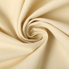 Скатерть «Этель» Home, круглая 146 +/-2 см, молочная, 100% хлопок, саржа 250 г/м² - фото 25575721