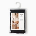 Дорожка на стол Этель Home 40×146 см, чёрный, 100% хлопок, саржа 190 г/м² - Фото 10