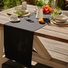 Дорожка на стол Этель Home 40×146 см, чёрный, 100% хлопок, саржа 190 г/м² - Фото 2