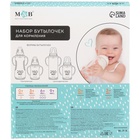 Бутылочки для кормления M&B Basic 150 и 250 мл, приталенные, белый, 2 шт. - Фото 6