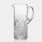 Кувшин,1.2 л, хрусталь, прозрачный - Фото 1