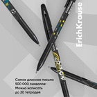 Набор ручек шариковых 4 штуки ErichKrause R-301 Stick & Grip "Sport DNA", узел 0.7 мм, синие, с резиновым держателем, европодвес 10657356 - фото 14050392