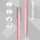 Ручка шариковая ErichKrause Slim Stick "Tiramisu", игольчатый узел 0.7 мм, синяя, тонкий дизайн Soft Touch, микс 10657363 - фото 2029194