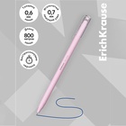 Ручка шариковая ErichKrause Slim Stick "Tiramisu", игольчатый узел 0.7 мм, синяя, тонкий дизайн Soft Touch, микс 10657363 - фото 2029195