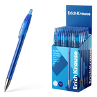 Ручка гелевая автоматическая ErichKrause R-301 Original Gel Matic, узел 0.5 мм, синяя, точное и быстрое письмо без усилий - фото 9843027