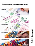 Маркер-текстовыделитель ErichKrause. Visioline V-18 Manga, скошенный наконечник, узел 4.5 мм, МИКС - Фото 6