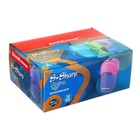 Точилка одинарная ErichKrause «S-Sharp Spring», пластик, с контейнером, высококачественное лезвие, микс - Фото 6