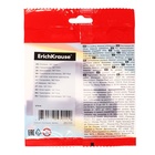 Транспортир 10 см 180°, ErichKrause "Candy", пластик, непрозрачный, фиолетовый (комплект 4 шт) - фото 24703985