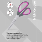 Ножницы ErichKrause EasyCut+ Ergo, 17 см, для левшей, эргономичные ручки, европодвес, МИКС 10657424 - фото 14050425