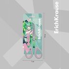 Ножницы ErichKrause Endeavor Manga, 16 см, двойная заточка, антискользящие резиновые вставки, европодвес, МИКС - Фото 6