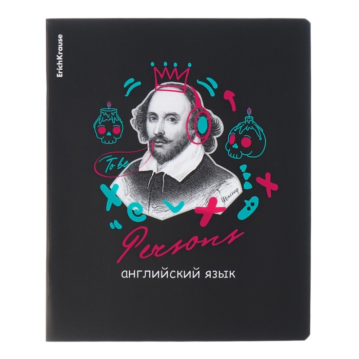 Комплект предметных тетрадей 48 листов, 12 штук, ErichKrause "Persons", пластиковая обложка, мелованный картон, блок офсет белизна 100%, инфо-блок