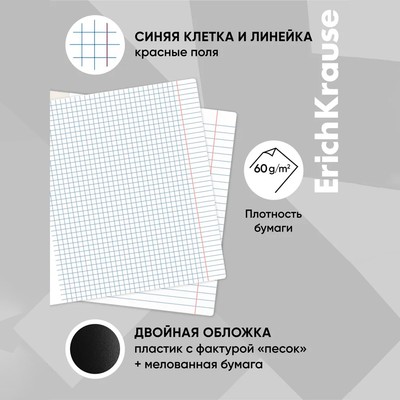 Набор предметных тетрадей ErichKrause. Persons, 12 предметов, 48 листов, со справочным материалом, обложка из мелованного картона
