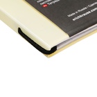 Тетрадь А4, 48 листов в клетку ErichKrause "FolderBook Pastel", сменная пластиковая обложка, на резинке, блок офсет, белизна 100%, желтая - Фото 3