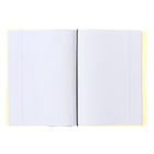 Тетрадь А4, 48 листов в клетку ErichKrause "FolderBook Pastel", сменная пластиковая обложка, на резинке, блок офсет, белизна 100%, желтая - Фото 5