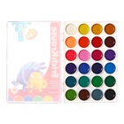 Акварель ErichKrause Jolly Friends, 24 цвета, матовые насыщенные цвета, пластиковая коробка с европодвесом - Фото 7