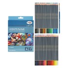 Карандаши цветные акварельные «Гамма. Студия» 36 цветов, грифель 3.8 мм, картонная коробка, 110822_36 - Фото 1