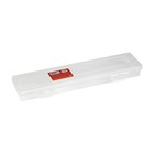 Пенал пластиковый футляр 350×90×35 Гамма, прозрачный 10122033 - Фото 1